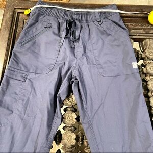 Maevn EON Womens Coolmax Drawstring Full Elastic Cargo Scrub Pants